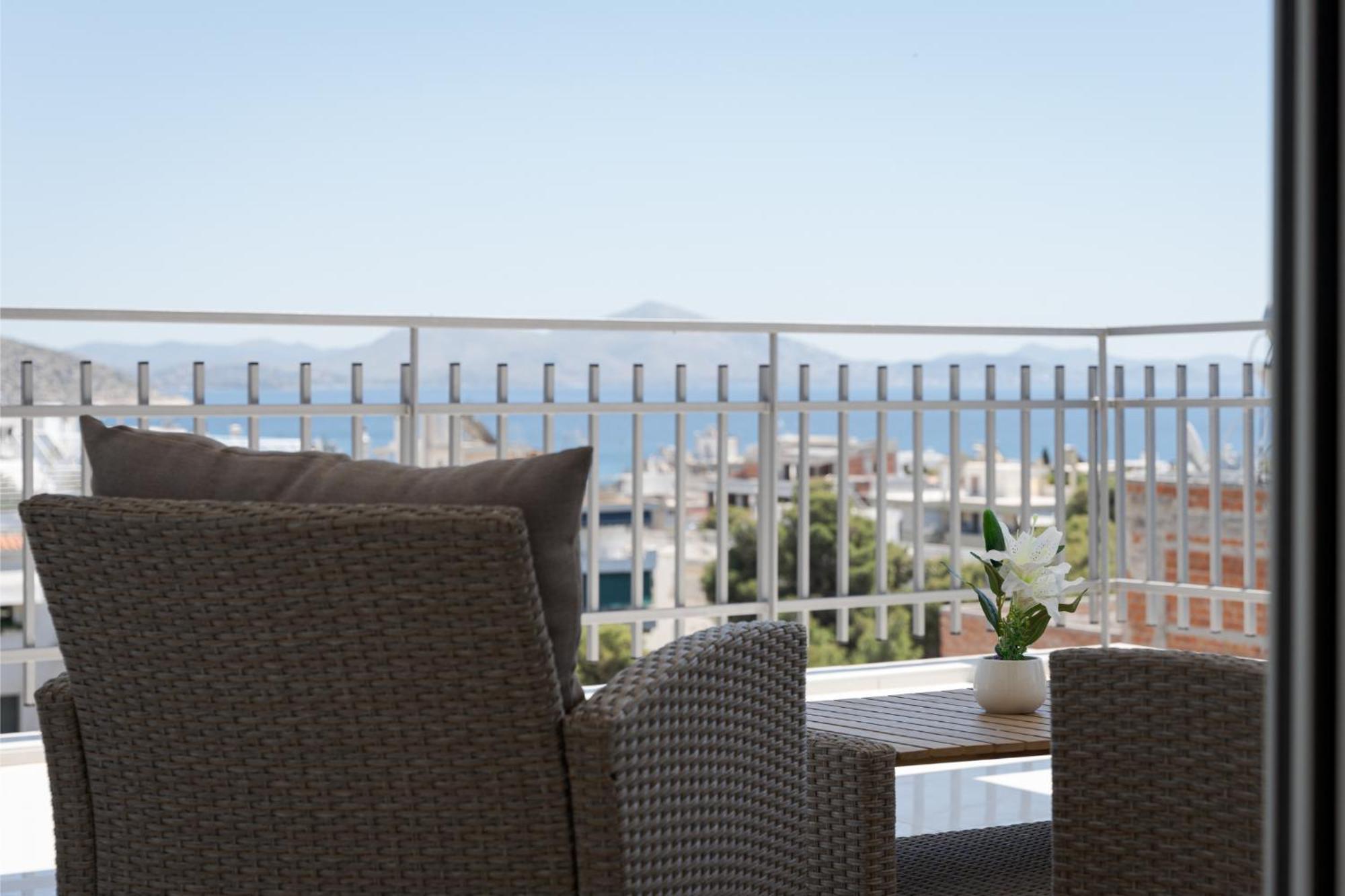 Athenian Riviera Penthouse Apartment Varkiza Esterno foto