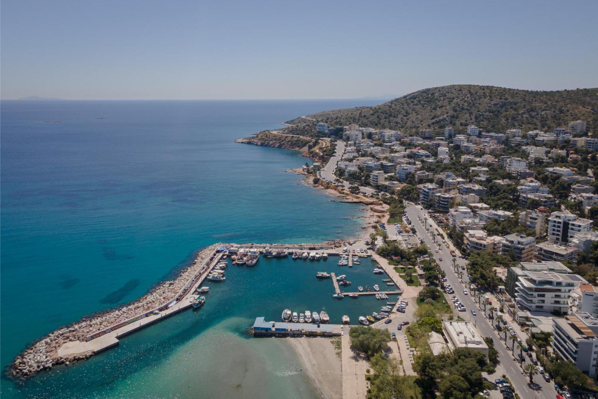 Athenian Riviera Penthouse Apartment Varkiza Esterno foto